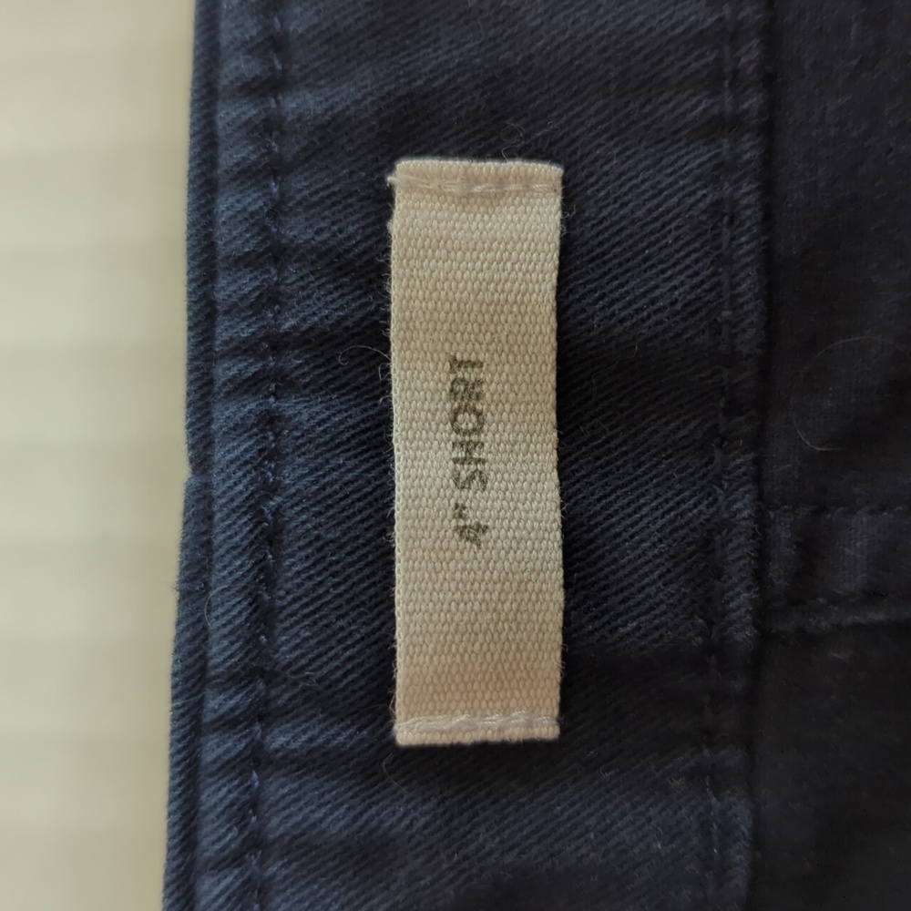 Loft Outlet 4" Shorts 10 Navy Blue - Picture 3 of 11